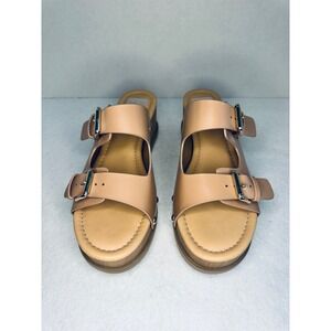 RARE‎ DV by Dolce Vita KEEVA Platform Sandals Buckle Slides Wedges BNWT Size 8.5